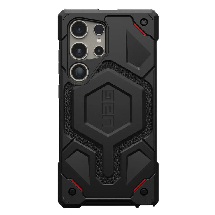 UAG Monarch Kevlar Samsung Galaxy S24 Ultra 5G (6.8') Case - Black (214415113940)