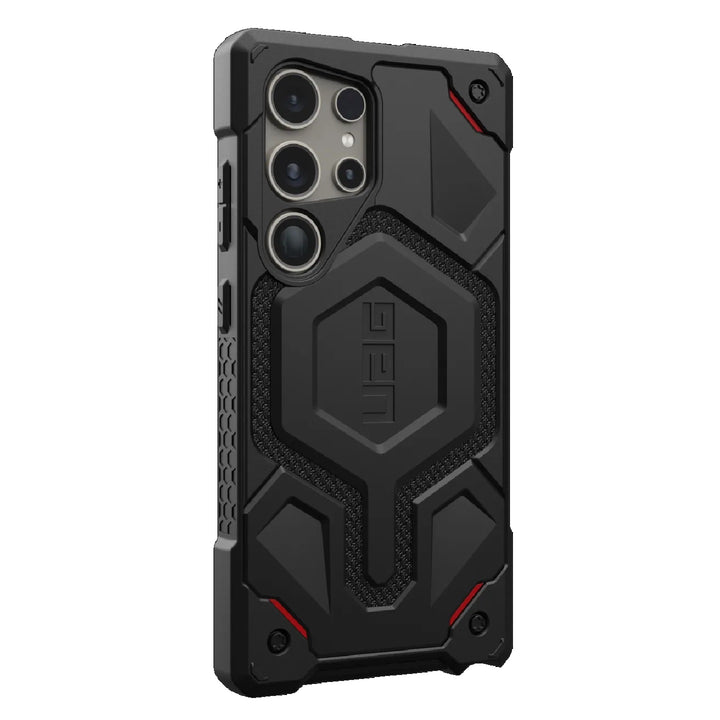 UAG Monarch Kevlar Samsung Galaxy S24 Ultra 5G (6.8') Case - Black (214415113940)