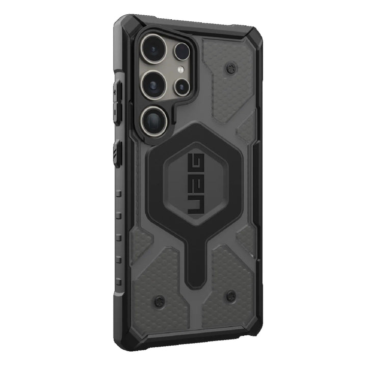 UAG Pathfinder Clear Pro Magnetic Samsung Galaxy S24 Ultra 5G (6.8') Case - Ash (214427113131)