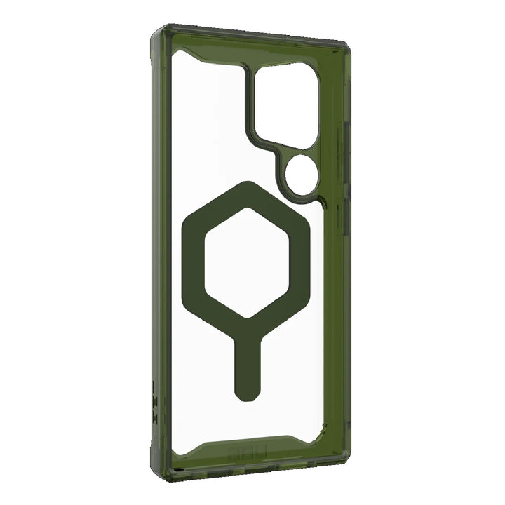 UAG Plyo Pro Magnetic Samsung Galaxy S24 Ultra 5G (6.8') Case - Ice/Olive (214431114372)