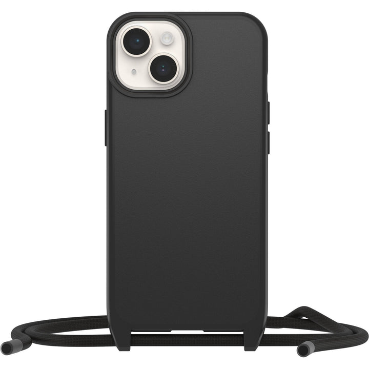 OtterBox React Necklace MagSafe Apple iPhone 14 Case Black - (77-92279)