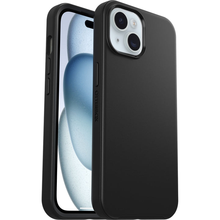 OtterBox Symmetry Apple iPhone 15 / iPhone 14 / iPhone 13 (6.1') Case Black - (77-92636)