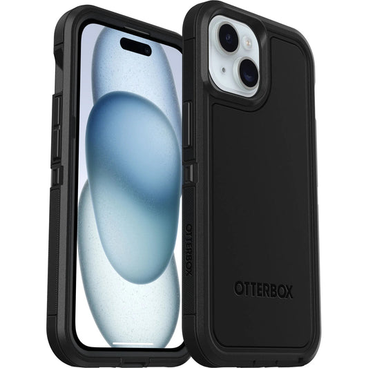 OtterBox Defender XT MagSafe Apple iPhone 15 / iPhone 14 / iPhone 13 (6.1') Case Black - (77-92971)