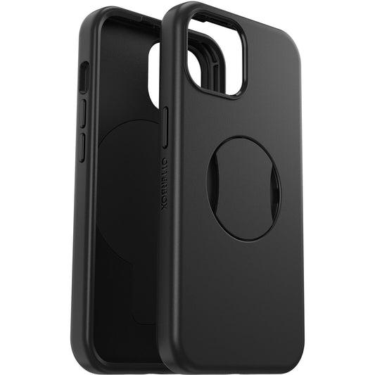 OtterBox OtterGrip Symmetry MagSafe Apple iPhone 15 Plus / iPhone 14 Plus (6.7') Case Black - (77-93152)