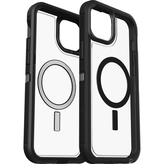 OtterBox Defender XT MagSafe Apple iPhone 15 Pro (6.1') Case Dark Side (Clear / Black) - (77-93267)