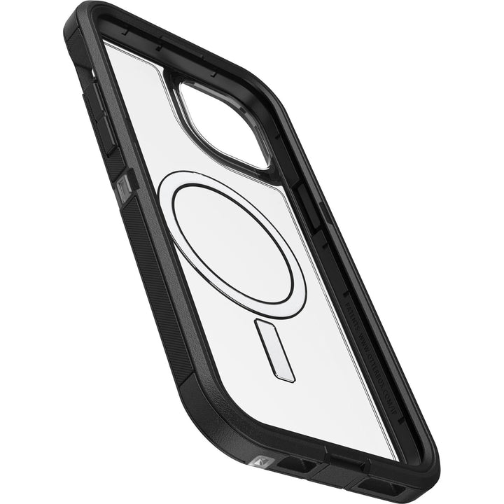 OtterBox Defender XT MagSafe Apple iPhone 15 Plus / iPhone 14 Plus (6.7') Case Dark Side(Clear / Black) - (77-93290)