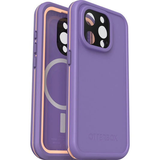 OtterBox Fre MagSafe Apple iPhone 15 Pro (6.1') Case Rule of Plum (Purple) - (77-93407)