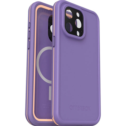 OtterBox Fre MagSafe Apple iPhone 15 Pro Max (6.7') Case Rule of Plum (Purple) - (77-93431)