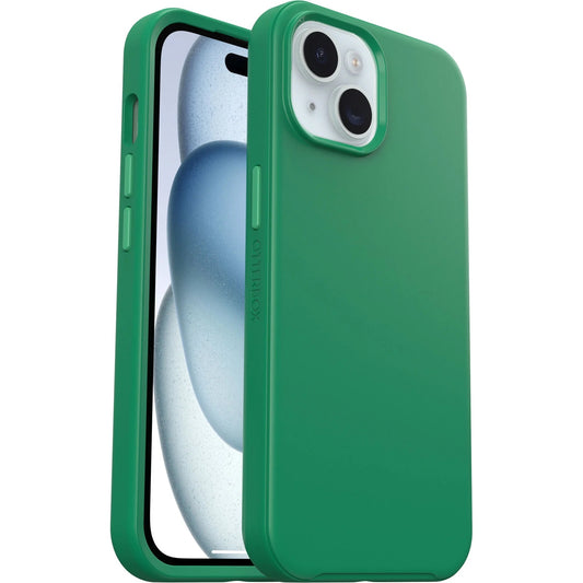 OtterBox Symmetry+ MagSafe Apple iPhone 15 / iPhone 14 / iPhone 13 (6.1') Case Green Juice (Green) - (77-94032)