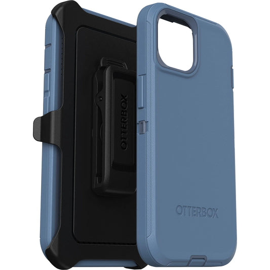 OtterBox Defender Apple iPhone 15 Pro Max (6.7') Case Baby Blue Jeans (Blue) - (77-94045)