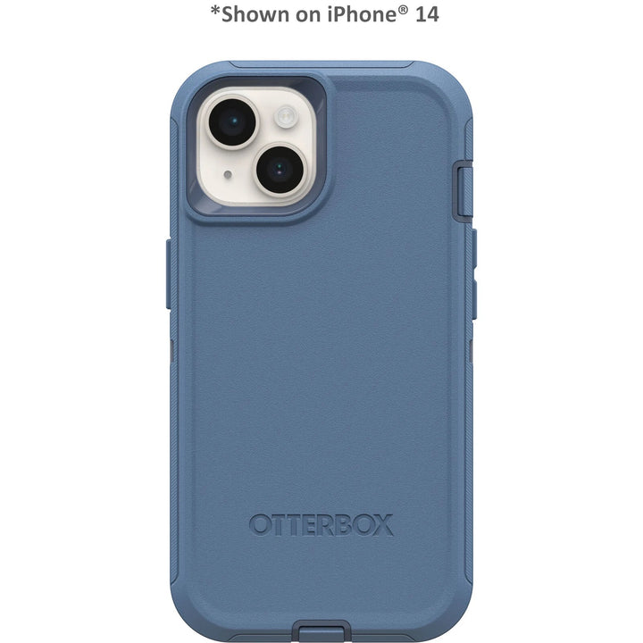 OtterBox Defender Apple iPhone 15 Pro Max (6.7') Case Baby Blue Jeans (Blue) - (77-94045)