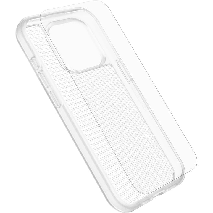 OtterBox React Case with Screen Protector Apple iPhone 15 Pro (6.1') Clear - (78-81235)