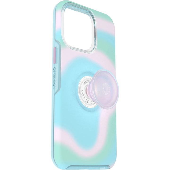 OtterBox Otter + Pop Symmetry Apple iPhone 14 Pro Max Case Glowing Aura (Pink) - (77-89738)