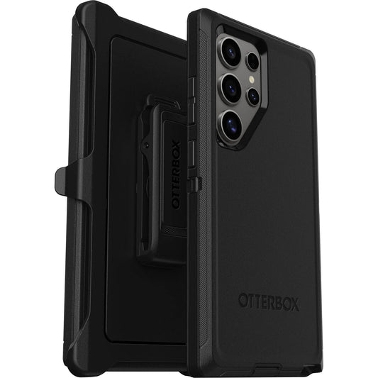 OtterBox Defender Samsung Galaxy S24 Ultra 5G (6.8') Case Black - (77-94494)