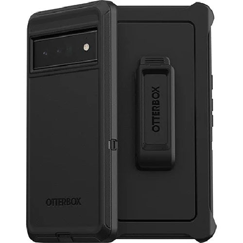 OtterBox Defender Google Pixel 6 Pro 5G (6.7') Case Black - (77-84055)