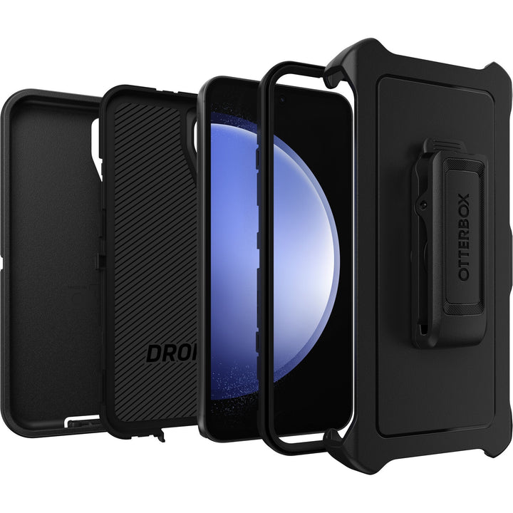 OtterBox Defender Samsung Galaxy S23 FE (6.4') Case Black - (77-94283)