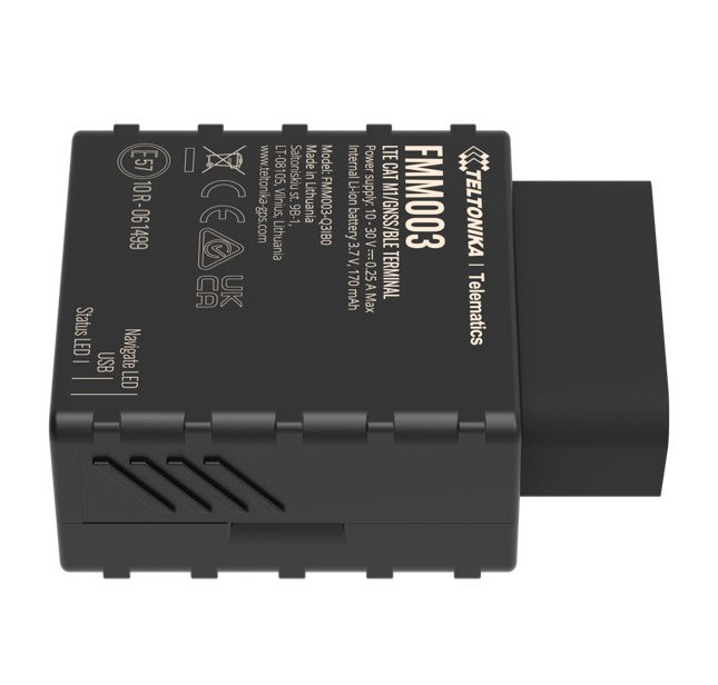 Teltonika FMM003 LTE CAT M1 ADVANCED OBDII TRACKER WITH BLUETOOTH