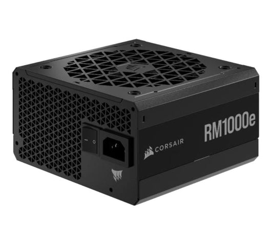 Corsair RM1000e Fully Modular Low-Noise ATX Power Supply - ATX 3.0 & PCIe 5.0 Compliant - 105C-Rated Capacitors - 80 PLUS Gold PSU