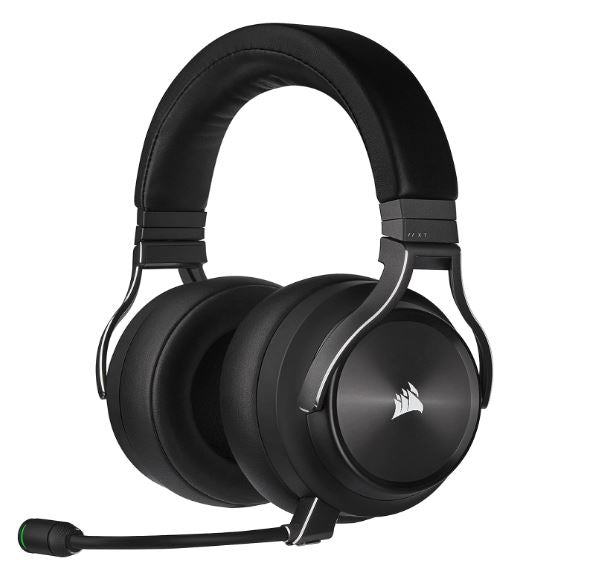 Corsair Virtuoso RGB Wilress XT Black 7.1 Audio. High Fidelity Ultra Comfort