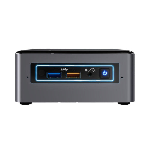 Intel NUC i5-7260U 3.4GHz 2xDDR4 SODIMM 2.5' HDD M.2 SSD HDMI USB-C DP 3xDisplays GbE LAN Wifi BT 4xUSB3.0 no AC cord