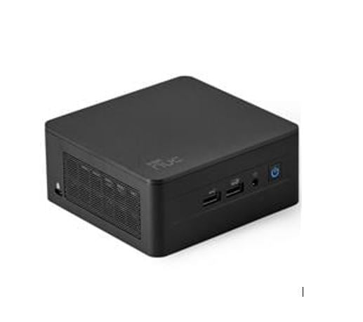 Intel NUC i5-1340P 4.6 GHz 2xDDR4 SODIMM M.2 2.5' SSD 4xDisplays Integrated Graphic 2xHDMI 2xDP via USB-C 2xThuderbolt WiFi6 4xUSB no AC Cord