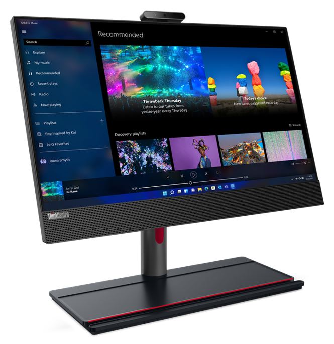 LENOVO ThinkCentre M90A AIO 23.8'/24' FHD Intel i5-12500 vPro 16GB 512GB SSD WIN10/11 Pro 3yrs Onsite Wty Webcam Speakers Mic Keyboard Mouse VESA