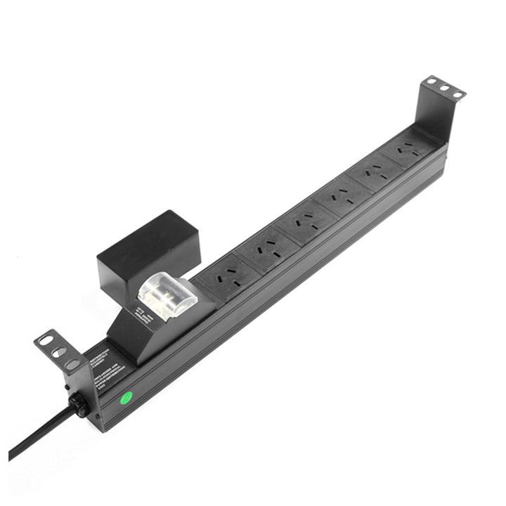 PowerShield 6 Way PDU with Australian Sockets - horizontal