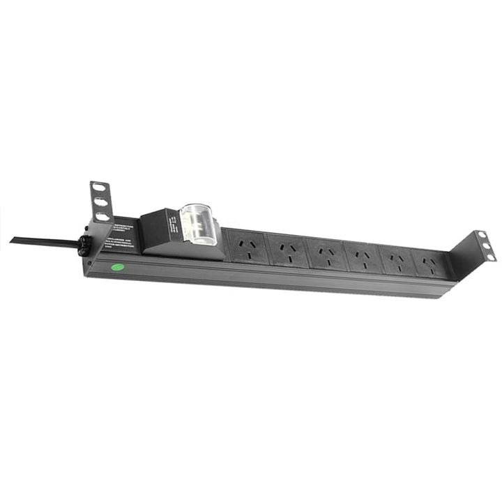 PowerShield 6 Way PDU with Australian Sockets - horizontal