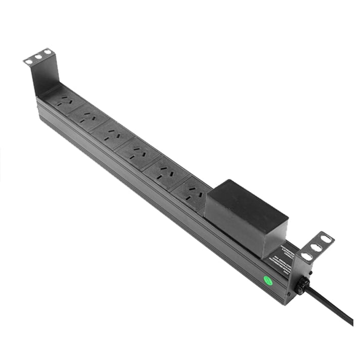 PowerShield 6 Way PDU with Australian Sockets - horizontal