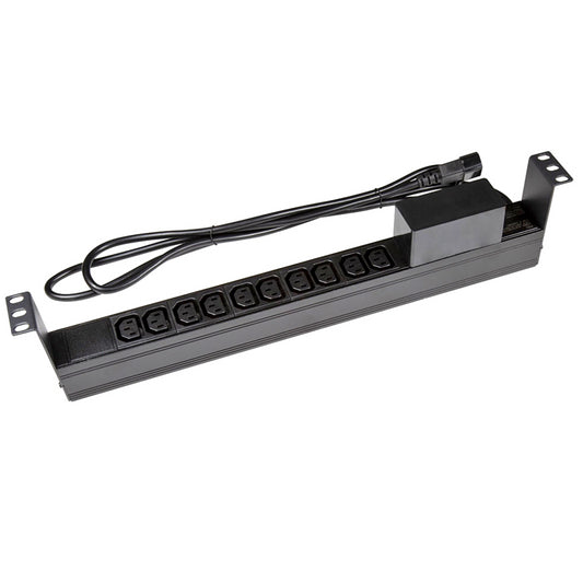 Powershield 10 Way Horizontal PDU with IEC C14 Input