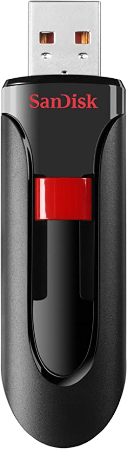 SANDISK CRUZER GLIDE USB 2.0 FLASH DRIVE 64GB SDCZ60-064G-B35