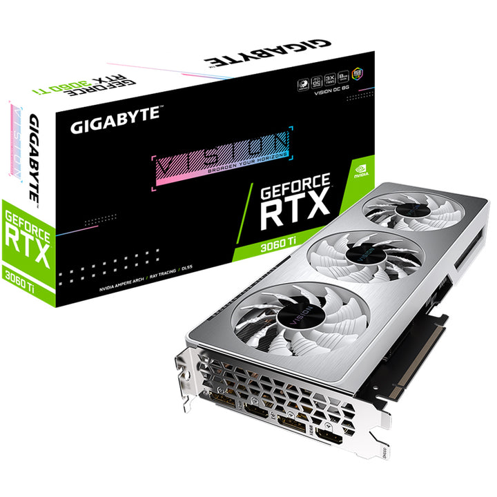 Gigabyte nVidia GeForce RTX 3060 Ti VISION rev 2.0 8G Video Card