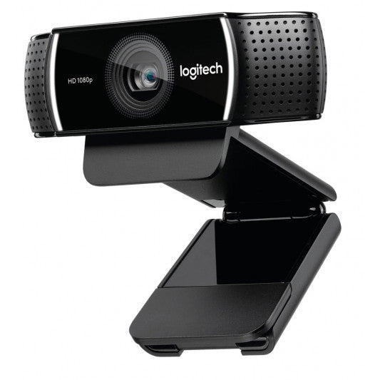 Logitech C922 Pro Stream Full HD Webcam 30fps at 1080p Autofocus Light Correction 2 Stereo Microphones 78 FoV 3mths XSplit License (> 960-001091)