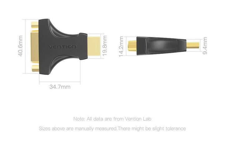 HDMI Male to DVI Female Bidirectional Adaptor - Aussie Gadgets
