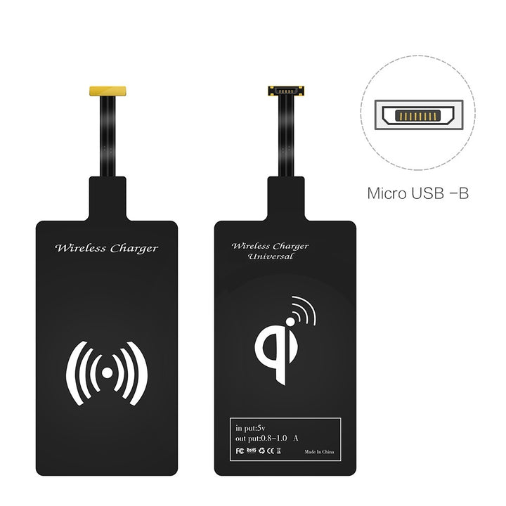 Qi Adaptor Wireless Charging Receiver - Aussie Gadgets