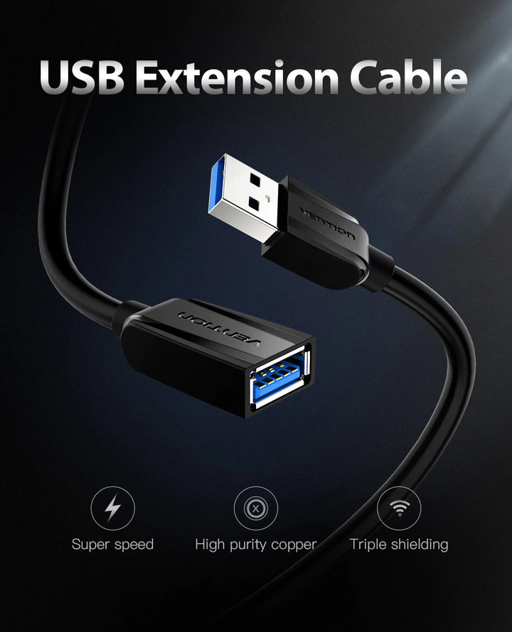 USB 3.0 extension cable high speed 5gbps - Aussie Gadgets
