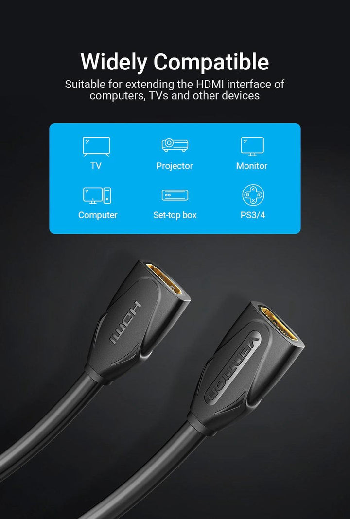 HDMI 2.0 Extension Cable 4K 60Hz - Aussie Gadgets