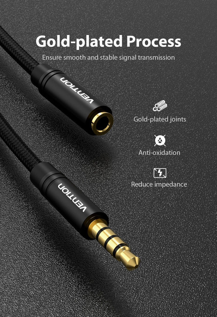 Vention 3.5mm Audio Extension Cable - Aussie Gadgets