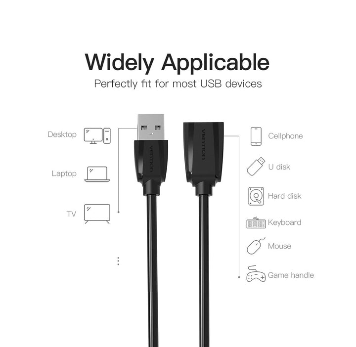 USB 3.0 extension cable high speed 5gbps - Aussie Gadgets
