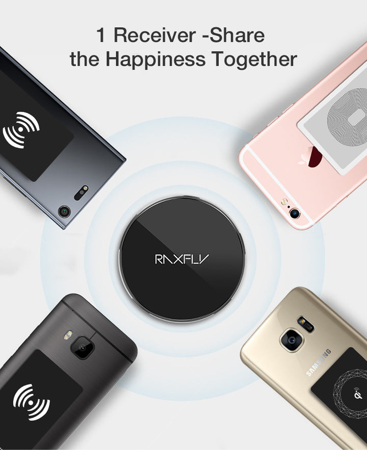 Qi Adaptor Wireless Charging Receiver - Aussie Gadgets