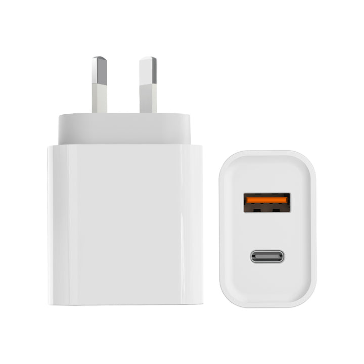 SAA Certified 20W QC PD 3.0 Dual Port USB Wall Charger - Aussie Gadgets