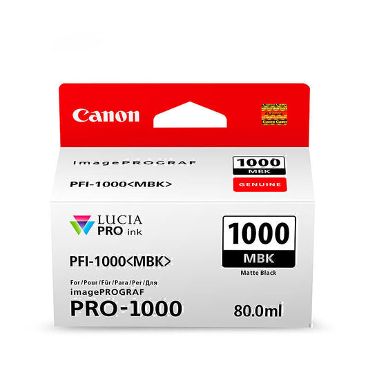 Canon PFI1000 Mat Black Ink Cartridge