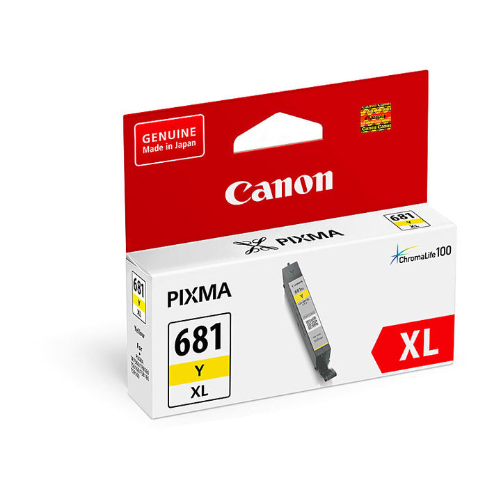 Canon CLI681XL Yellow Ink Cartridge