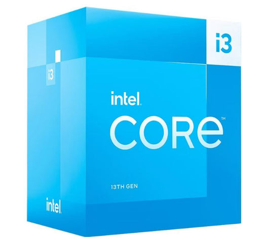 Intel Core i3 13100 CPU 3.1GHz (4.5GHz Turbo) 13th Gen LGA1700