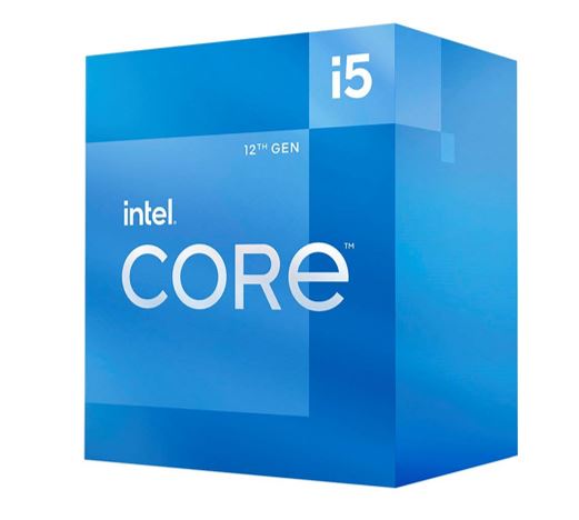 Intel i5-12400 CPU 2.5GHz (4.4GHz Turbo) 12th Gen LGA1700