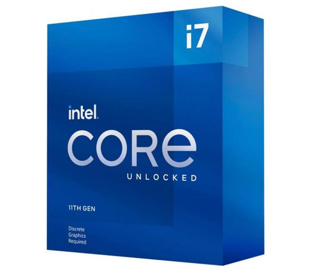 Intel i7-11700KF CPU 3.6GHz (5.0GHz Turbo) 11th Gen LGA1200
