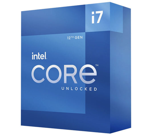 Intel i7-12700K CPU 3.6GHz (5.0GHz Turbo) 12th Gen LGA1700
