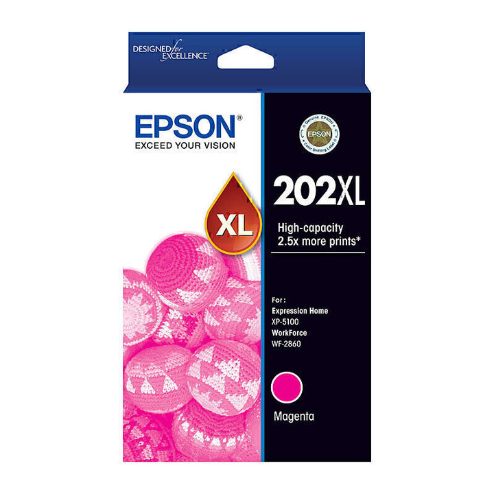 Epson 202XL Magenta Ink Cartridge