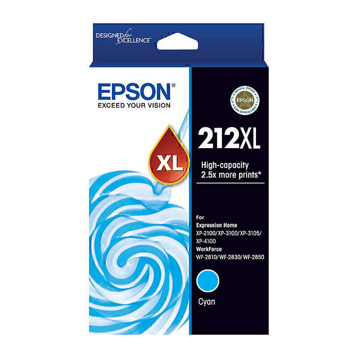 Epson 212XL Cyan Ink Cartridge