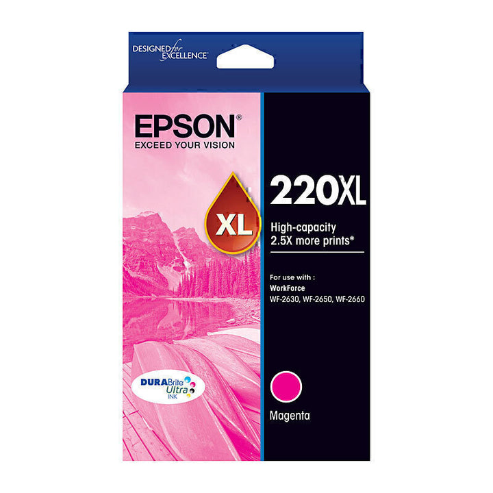 Epson 220XL Magenta Ink Cartridge